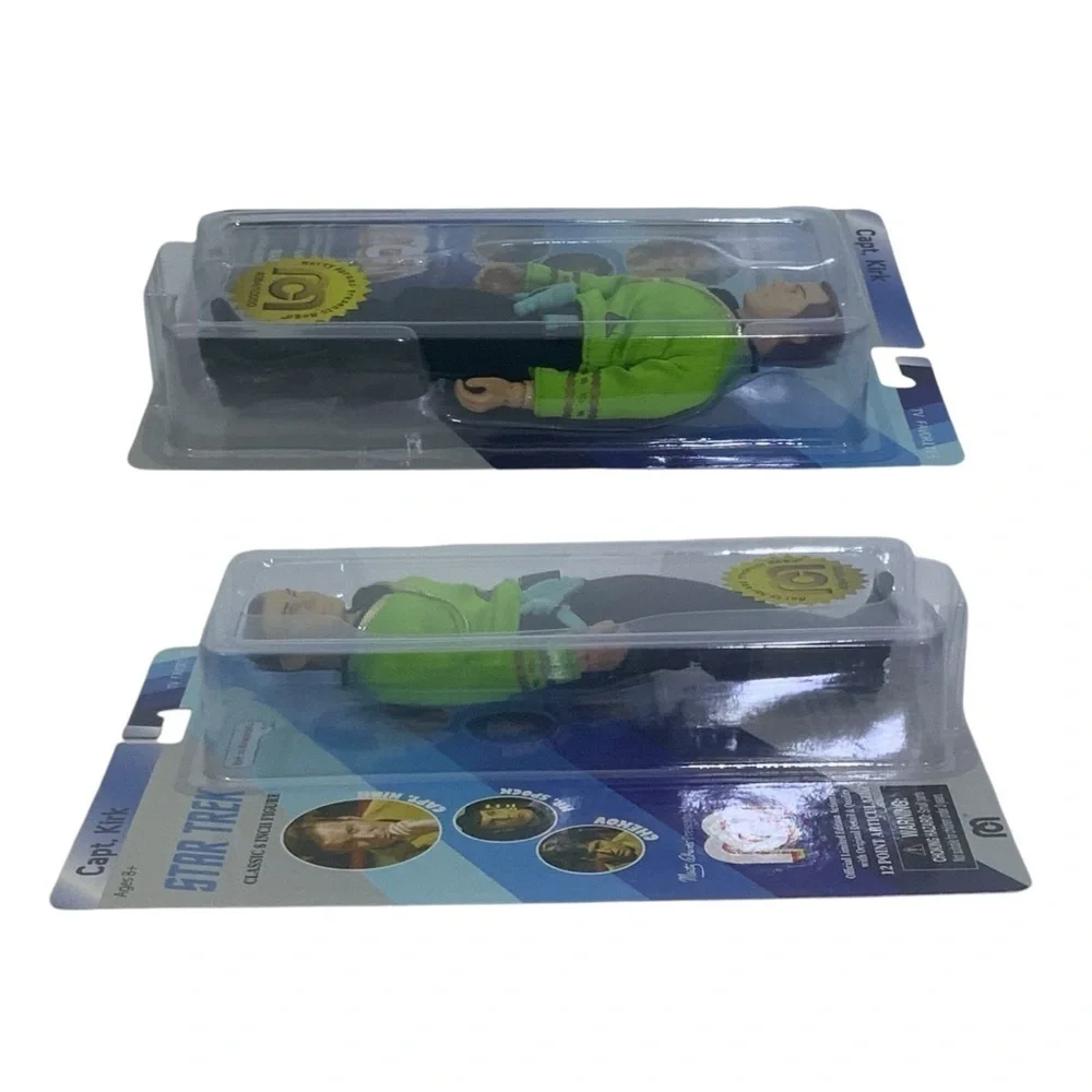 Star Trek Captain Kirk Figure Collectible Official Licensed Doll Limited Edition